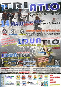 Cartaz 7º Triatlo Cast Paiva