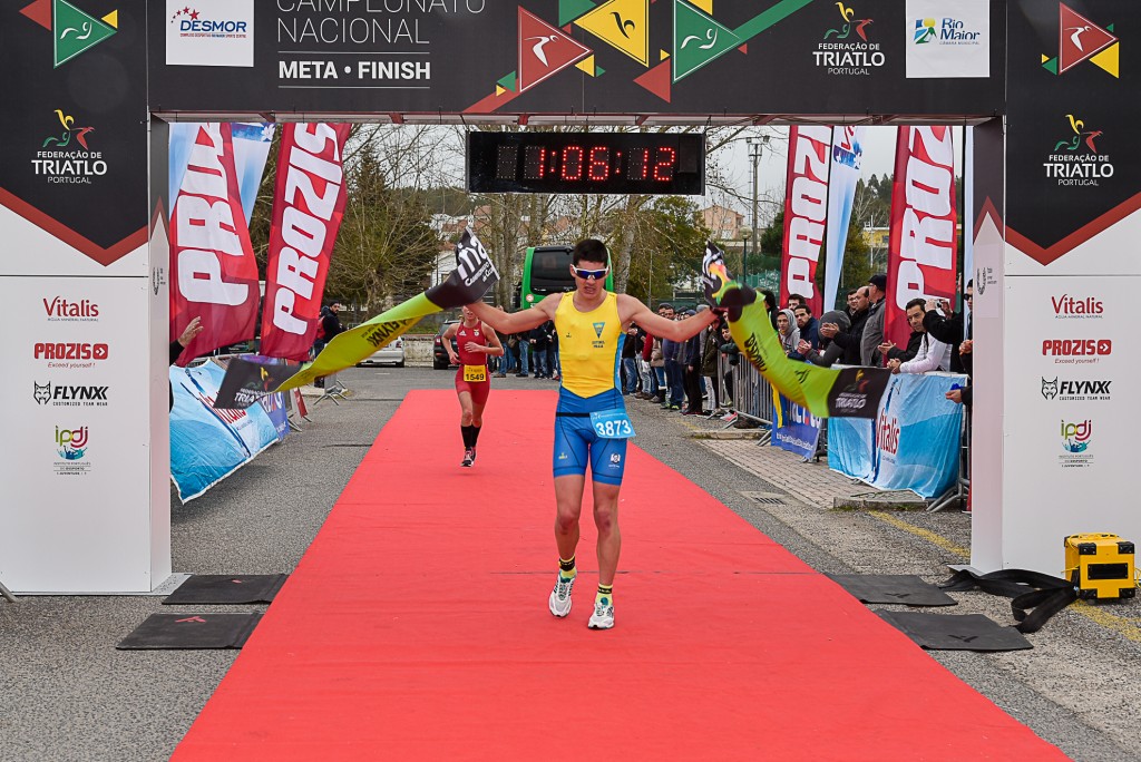 João Ferreira, GD Estoril praia, foi o vencedor absoluto masculino