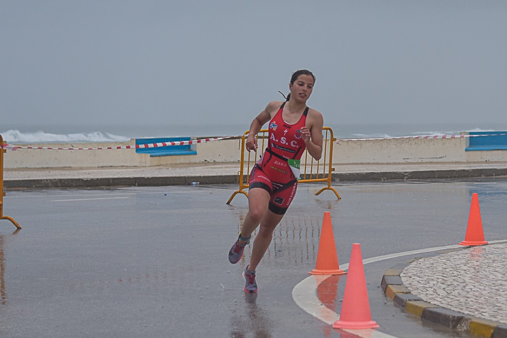Apesar do tempo, Madalena Almeida apreciou o percurso da corrida