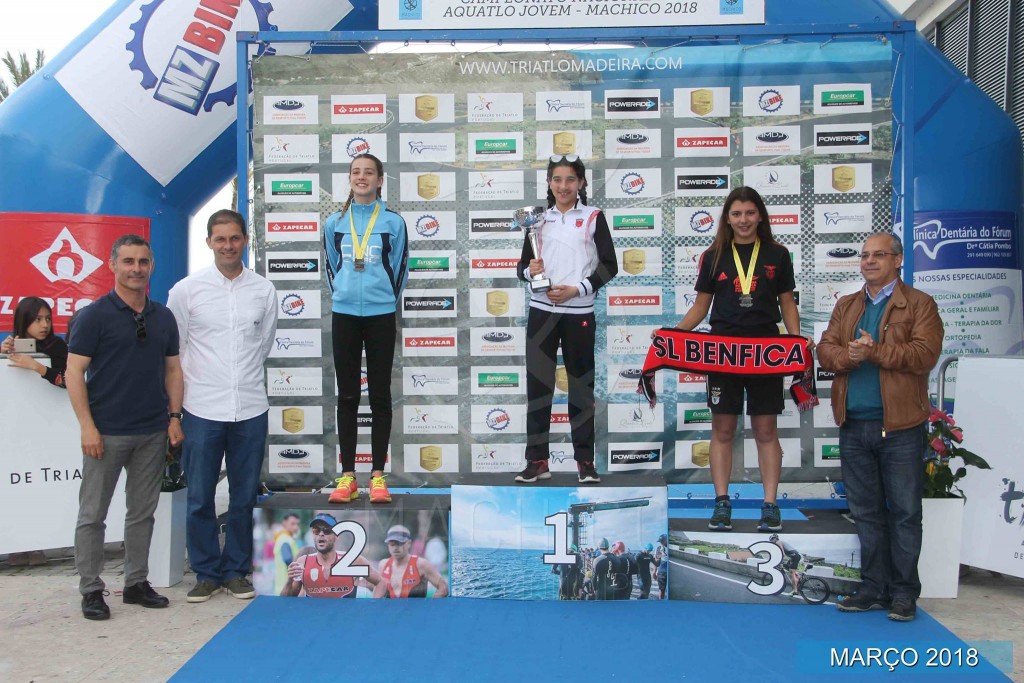 O percurso da corrida correu bem a Luana Quaresma