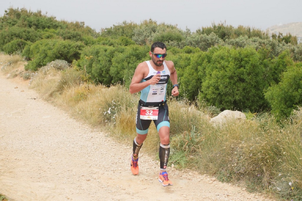 No Xterra é habitual percorrer troços do percurso sozinho, o que aumenta a dificuldade da prova