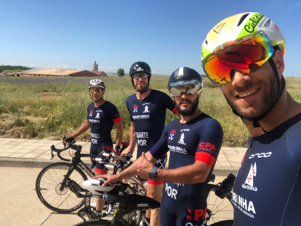 A equipa do CPA em preparativos para a prova