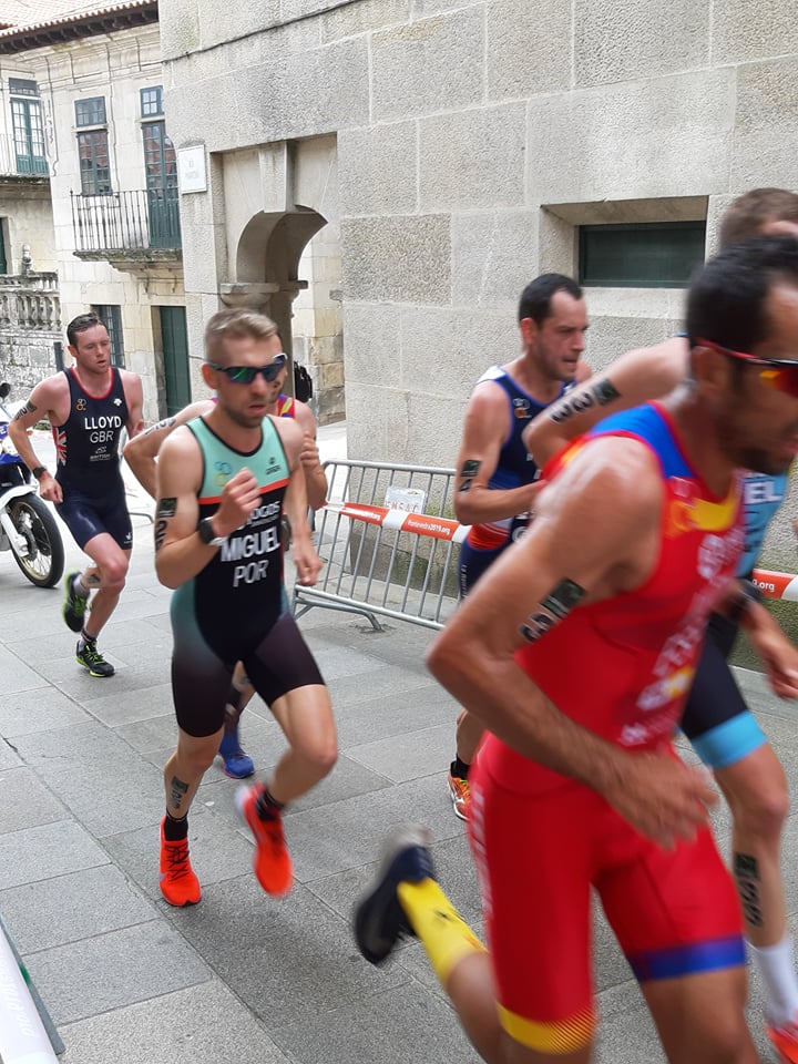 O Marco Miguel ficou em sexto lugar nos elites masculinos do Duatlo Standard na sua primeira participação em provas internacionais a representar Portugal