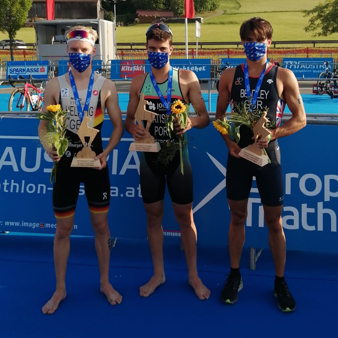 Ricardo Batista sagra-se campeão europeu de triatlo sprint