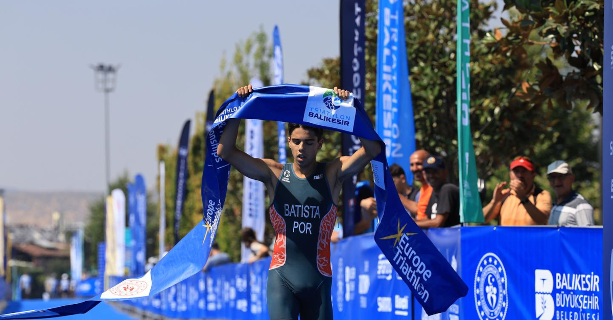 João Nuno Batista Campeão Europeu Júnior de Triatlo