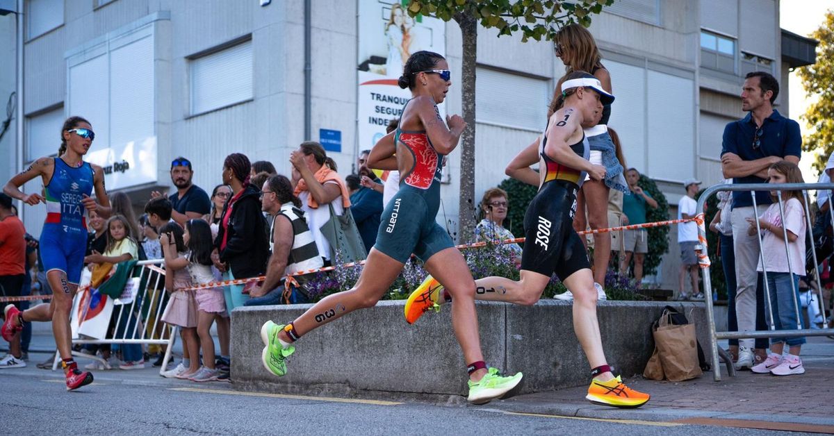 Melanie Santos na Finalíssima do Campeonato do Mundo de Triatlo