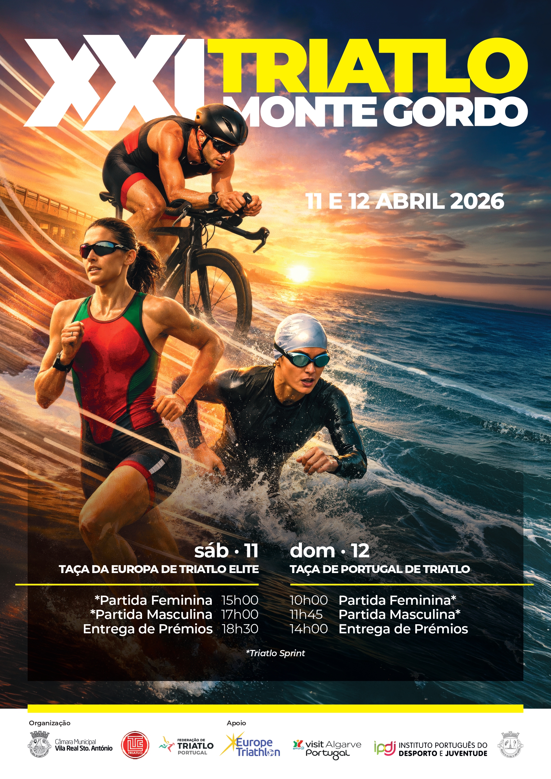 I Triatlo Internacional de Monte Gordo